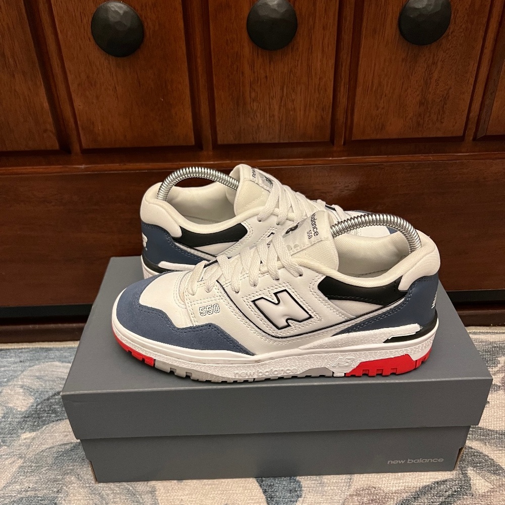New Balance 550 Red/White/Blue